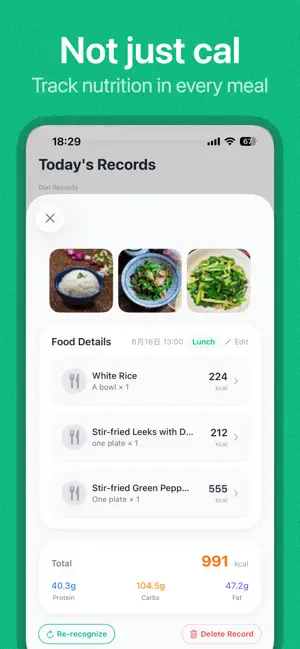 Joyzr Health: Calorie & Water screenshot 4