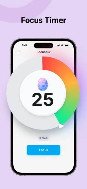 Focusaur: Deep Focus & Habits screenshot 1