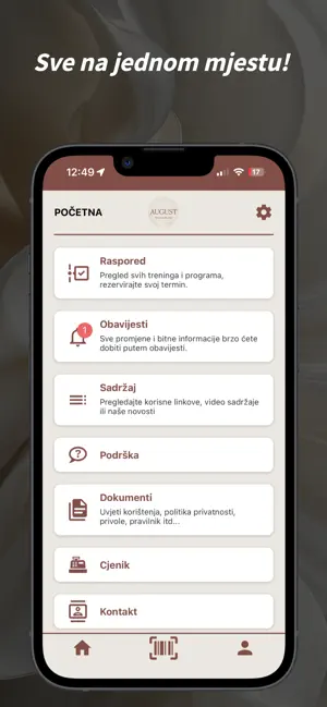AUGUST pilates studio screenshot 1