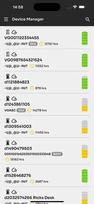 Vanguard IoT screenshot 1