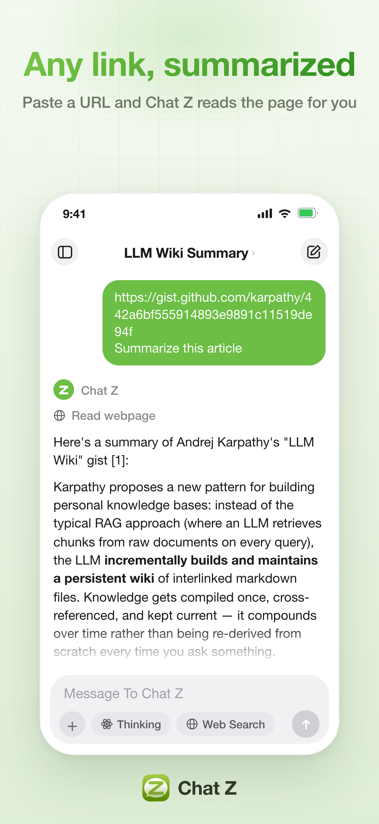 Chat Z - Ultra Chat Assistant screenshot 5