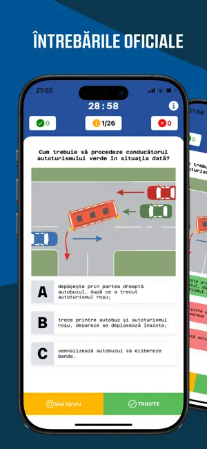 ScoalaDRPCIV: Chestionare auto screenshot 3
