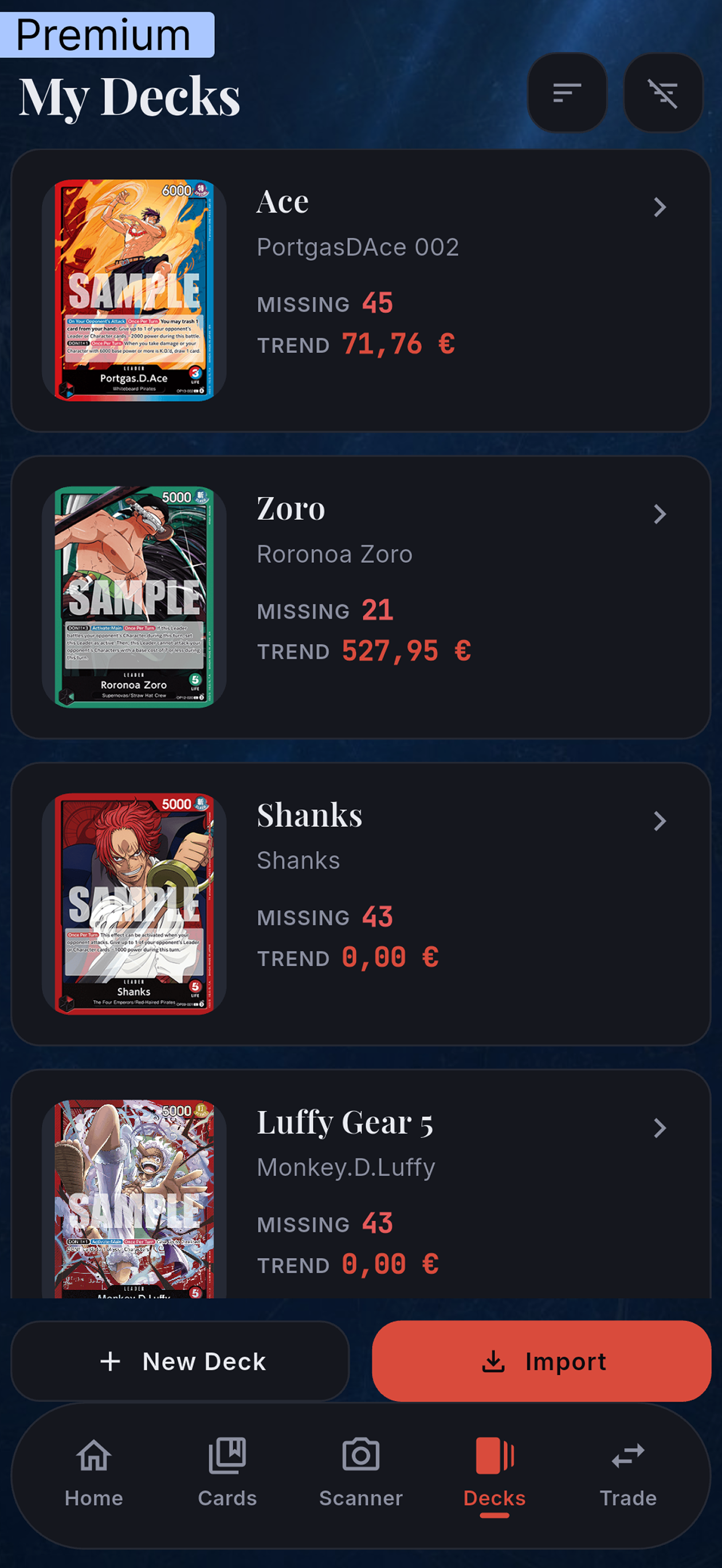 DeckHunter screenshot 10