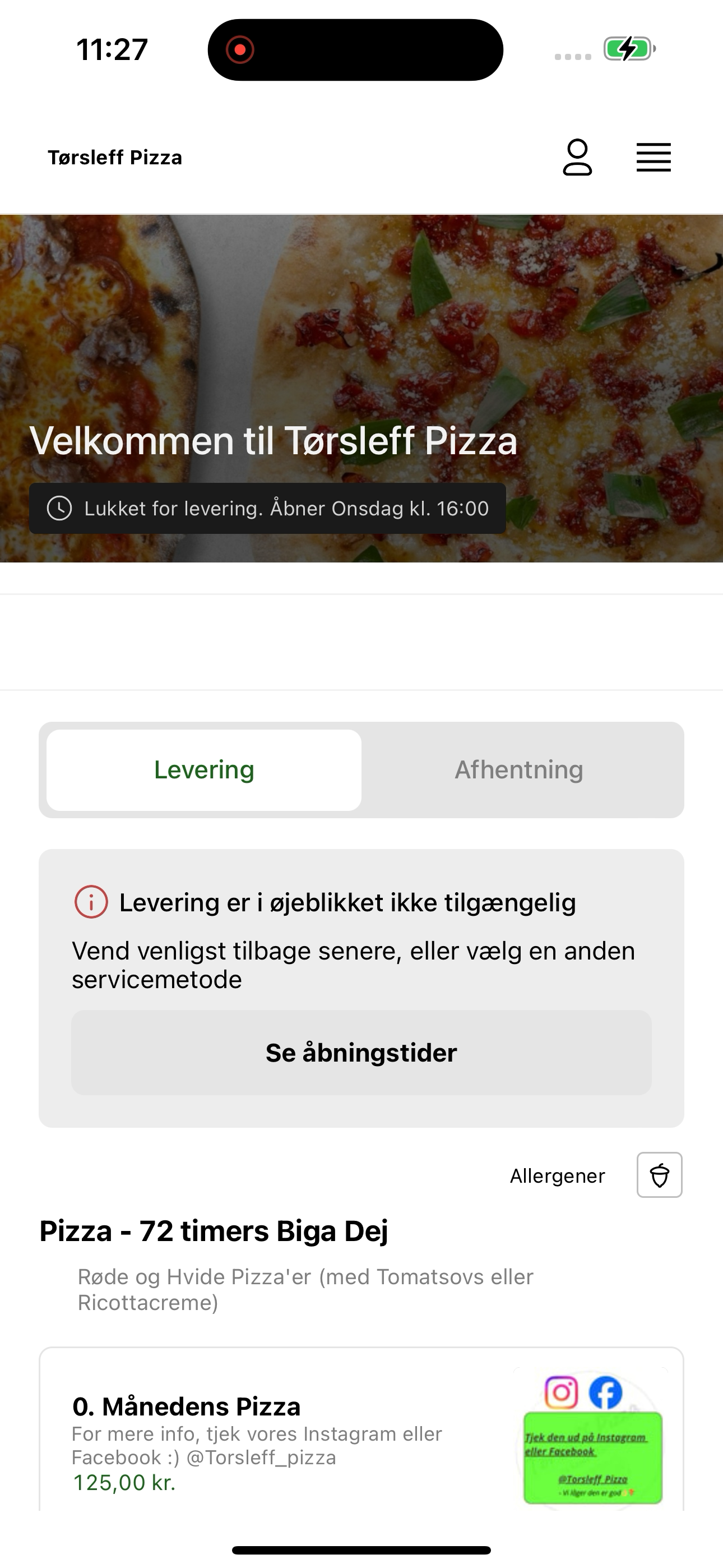 Tørsleff Pizza screenshot 5
