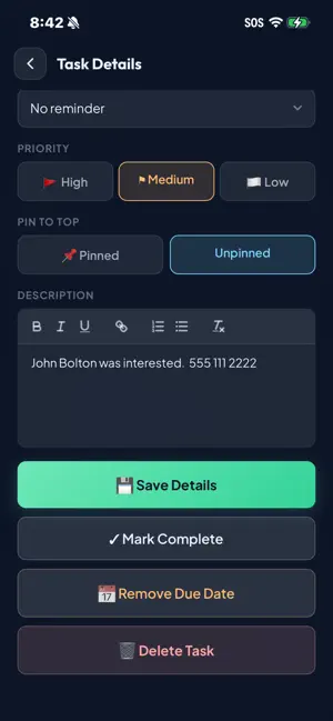 Frosty Tasks screenshot 3