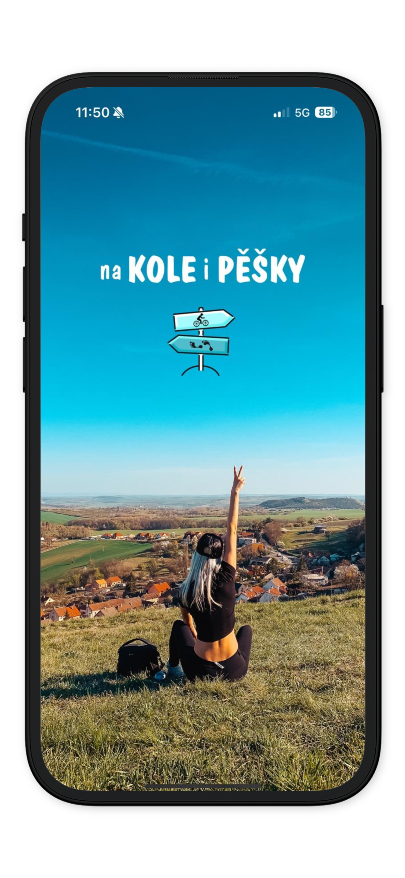 Na kole i pěšky