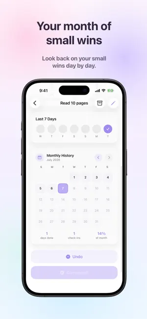 Proudly: Habit Tracker screenshot 4