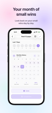 Proudly: Habit Tracker Screenshot 4 of 10
