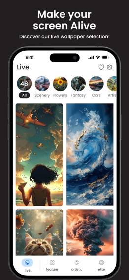 ohmywall: AI & 4K Wallpapersのおすすめ画像6