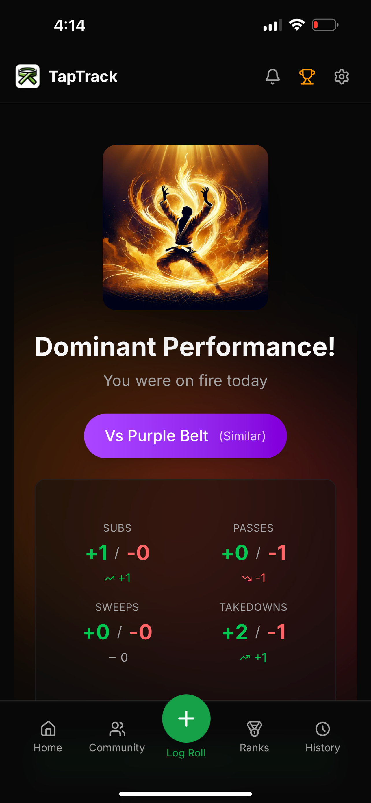 TapTrack BJJ screenshot 8