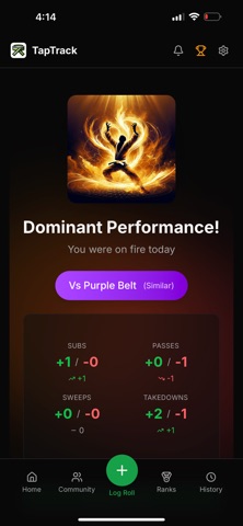 TapTrack BJJ Screenshot 8 of 10
