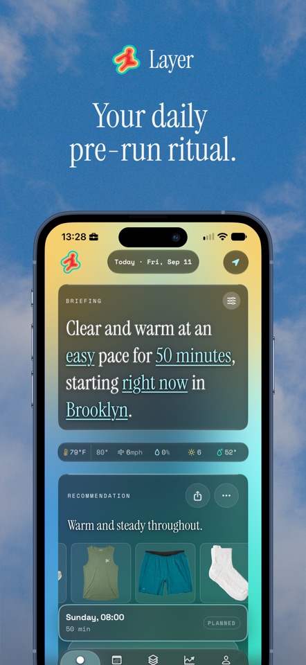 Layer: Running Outfits screenshot 1