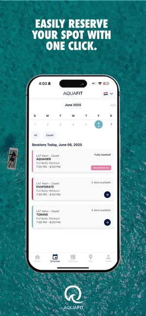 AQUAFIT screenshot 2