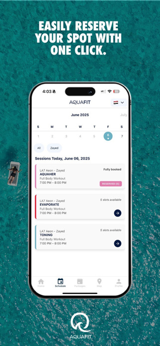 AQUAFIT Screenshot 2 of 5