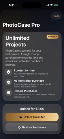 PhotoCase Screenshot 6 of 6