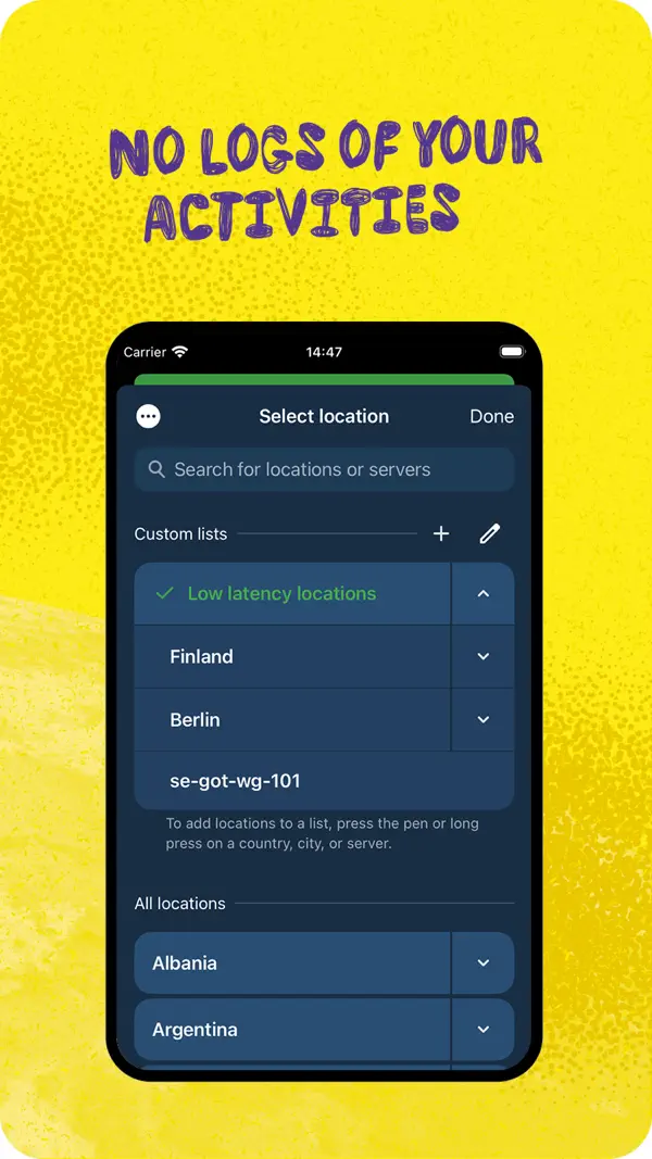 Mullvad VPN Screenshot 3