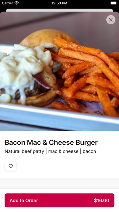 Two J's Grille iPhone screenshot 4 - Food & Drink app