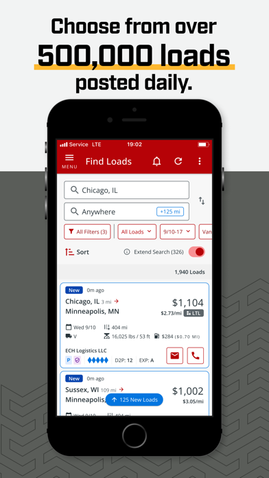Screenshot 2 of Truckstop Go App