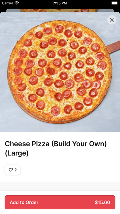 Pizza Time To Go iPhone screenshot 3 - Food & Drink app