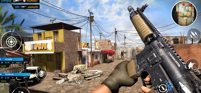 Warfronts Mobile: tiro fps screenshot 8