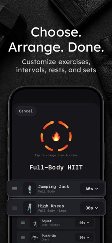 Round: HIIT Workout Timer Screenshot 5 of 6