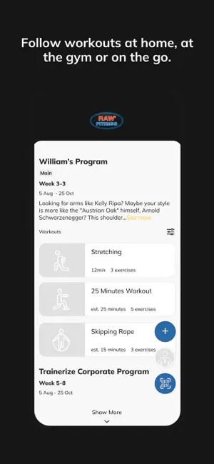 OU Raw Fitness screenshot 3