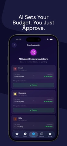 MoodSpend: Expense & Budget iPhone screenshot