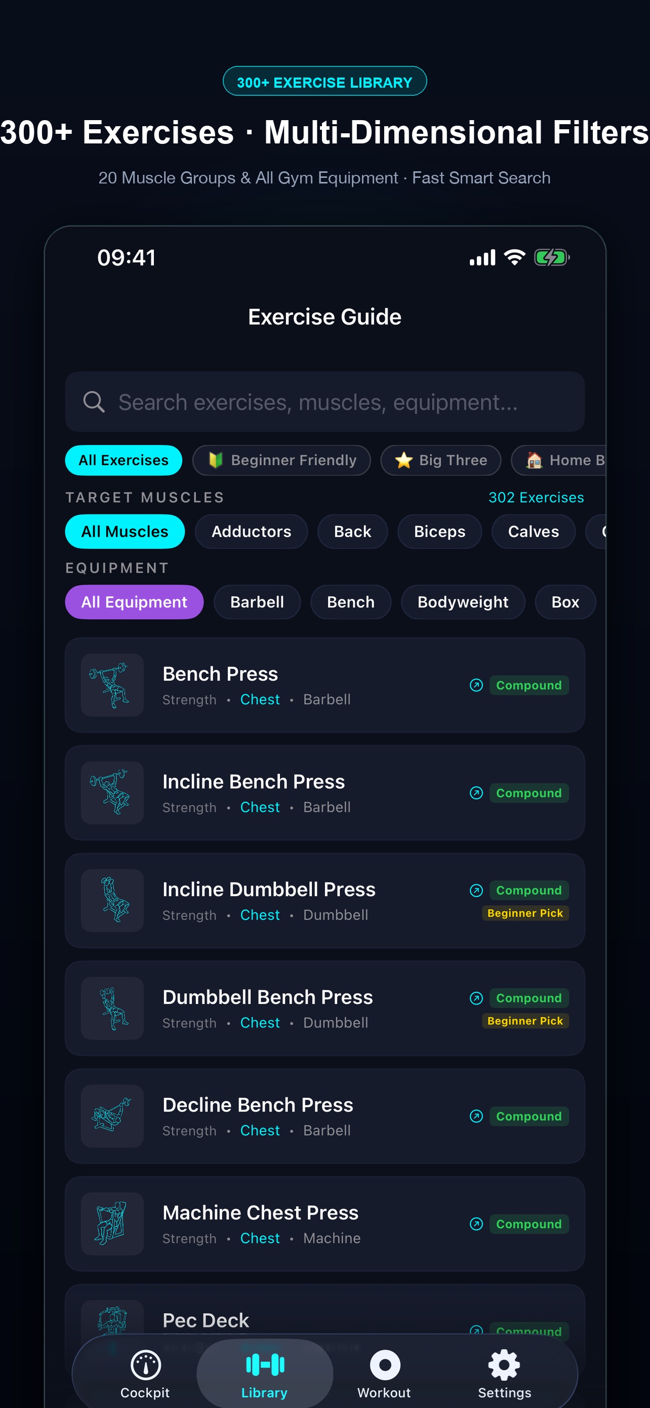 Screenshot 2 of KineForm - Workout & Mechanics