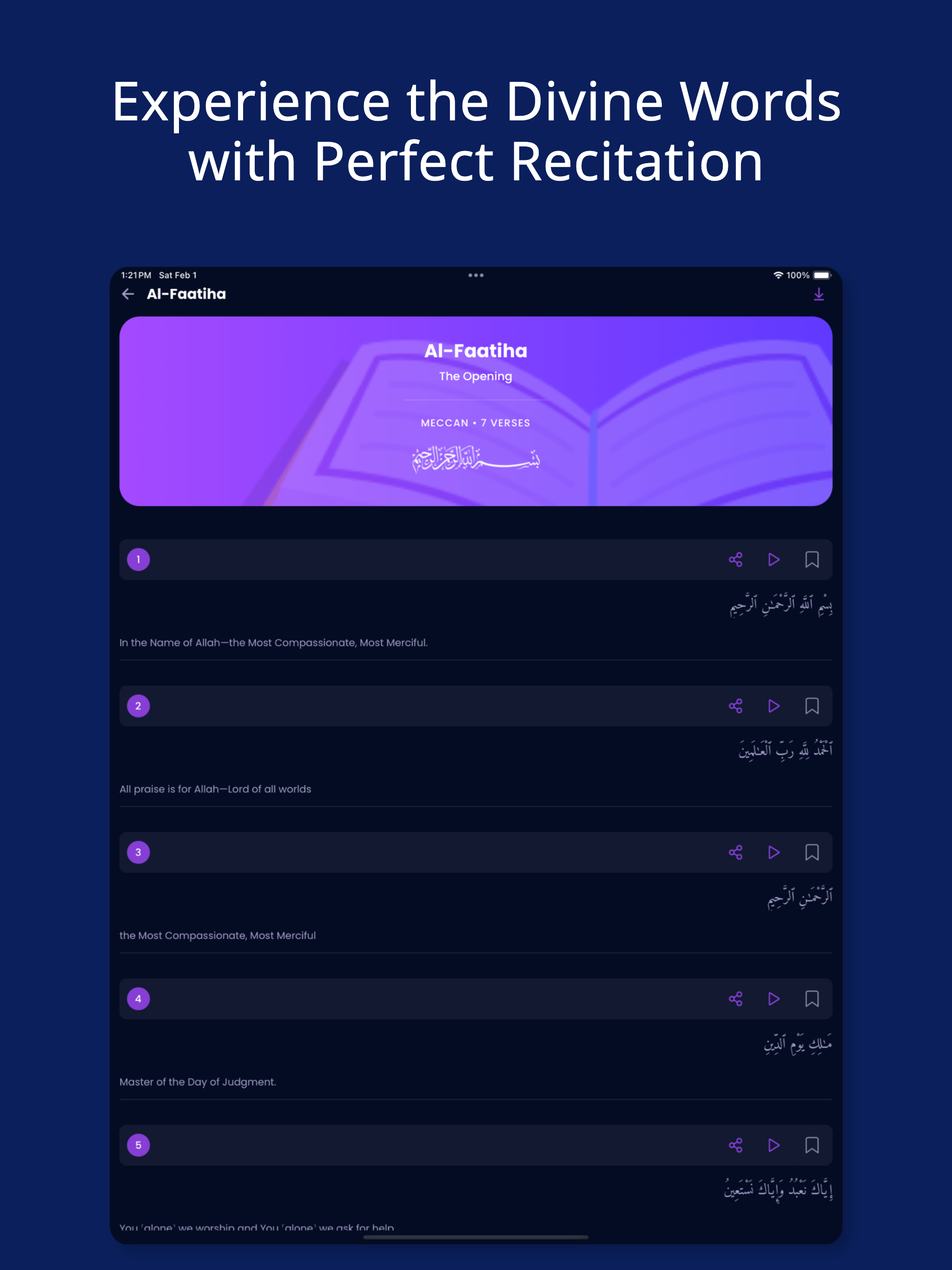 AL Quran: Read Listen Learn