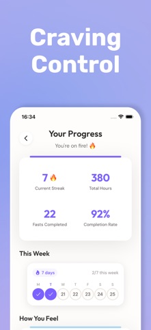 Yuno – Intermittent Fasting screenshot