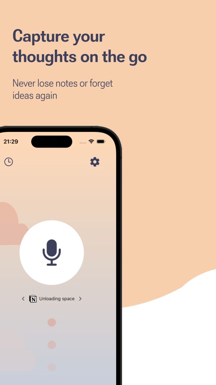Unload - Capture your thoughts
