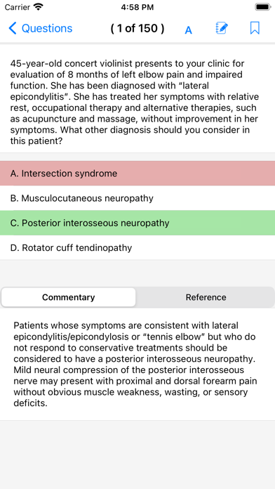 AAPM&R Learn iPhone screenshot 9 - Medical app