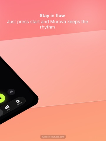 Murova: Focus Timer iPad screenshot