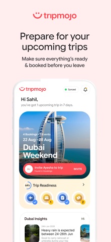 Tripmojo: Trip Planner App screenshot