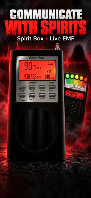 Spirit Box EMF Ghost Talker screenshot 1
