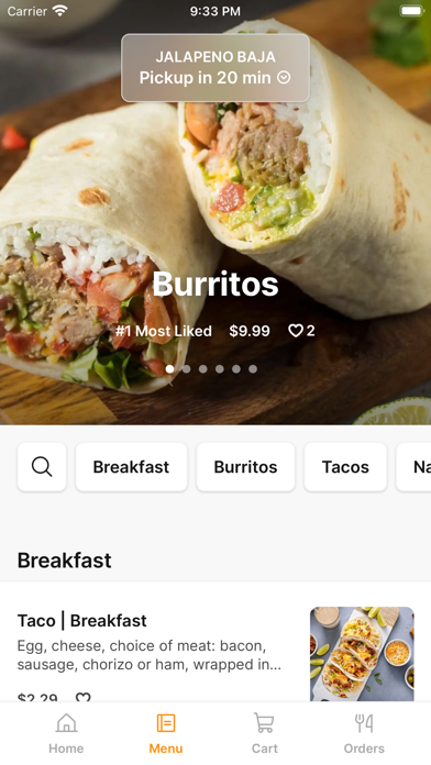 JALAPENO BAJA iPhone screenshot 2 - Food & Drink app