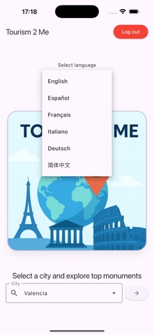 Tourism2Me screenshot