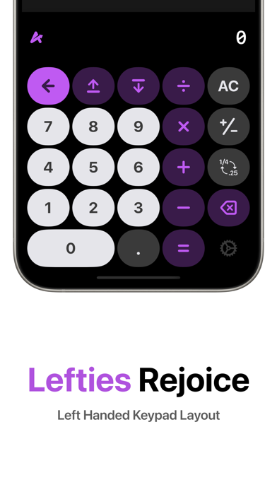 Fraction Calculator - One16 iPhone screenshot 8 - Utilities app