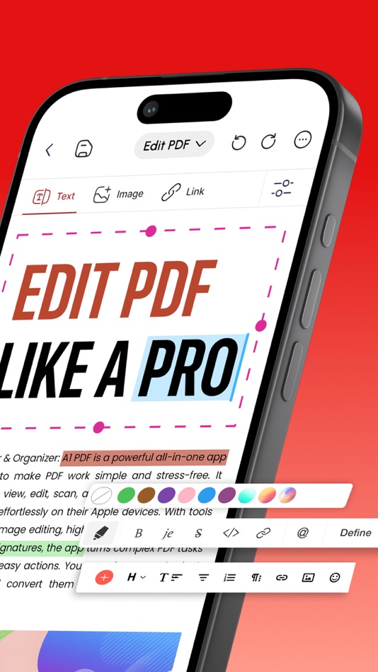 #2. PDF Editor: Read, Scan & Sign (iOS) By: Rhophi Analytics LLP
