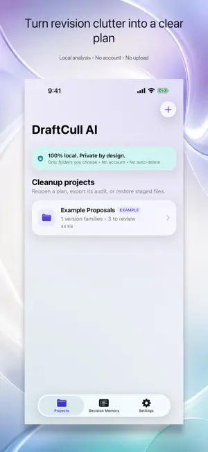 DraftCull AI screenshot 1