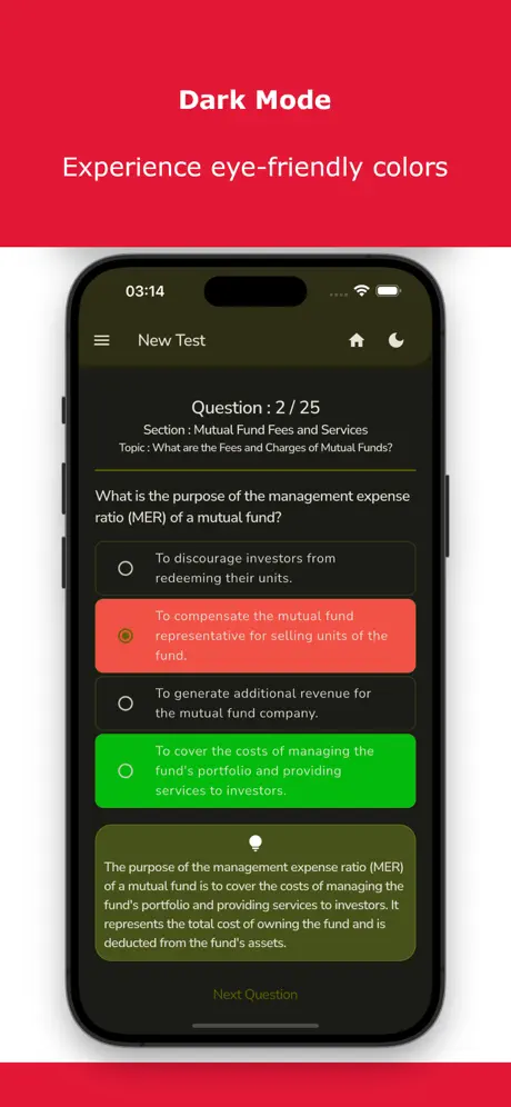 Investment Funds Exam Test Screenshot 4