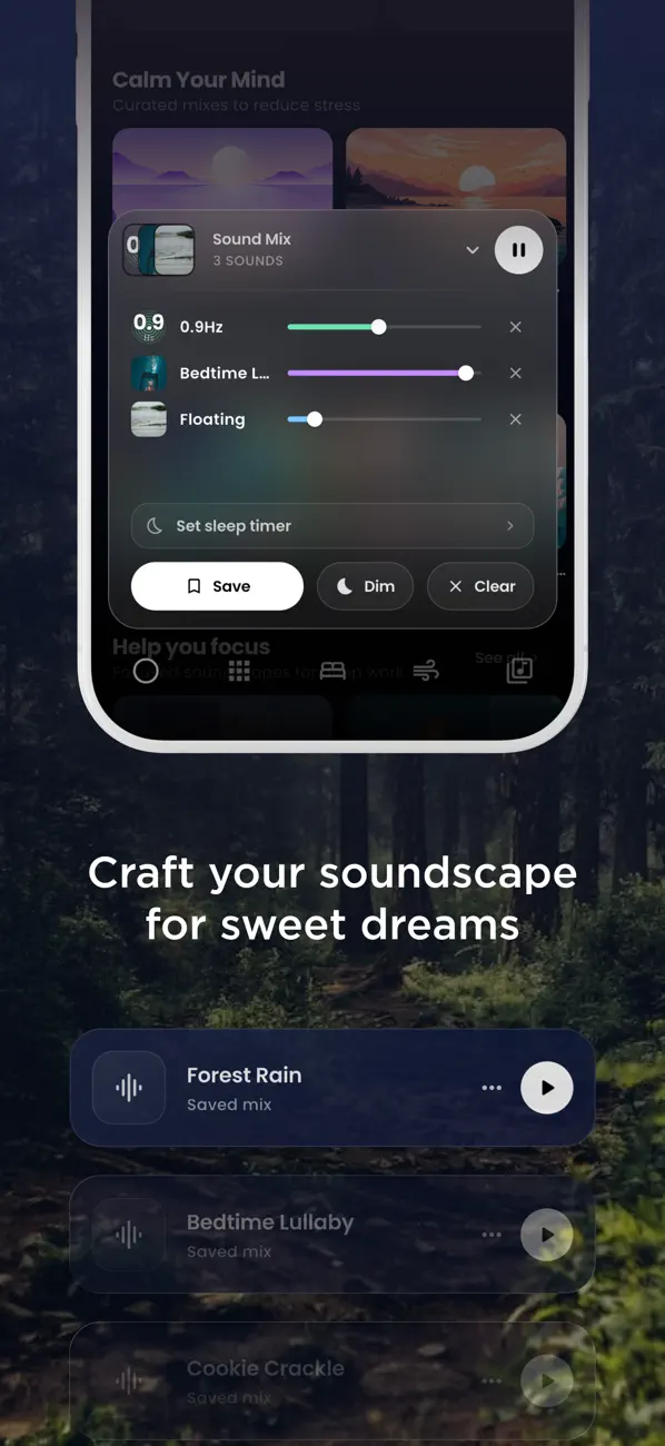 Screenshot #3 pour ZenMelodies: White Noise Sound
