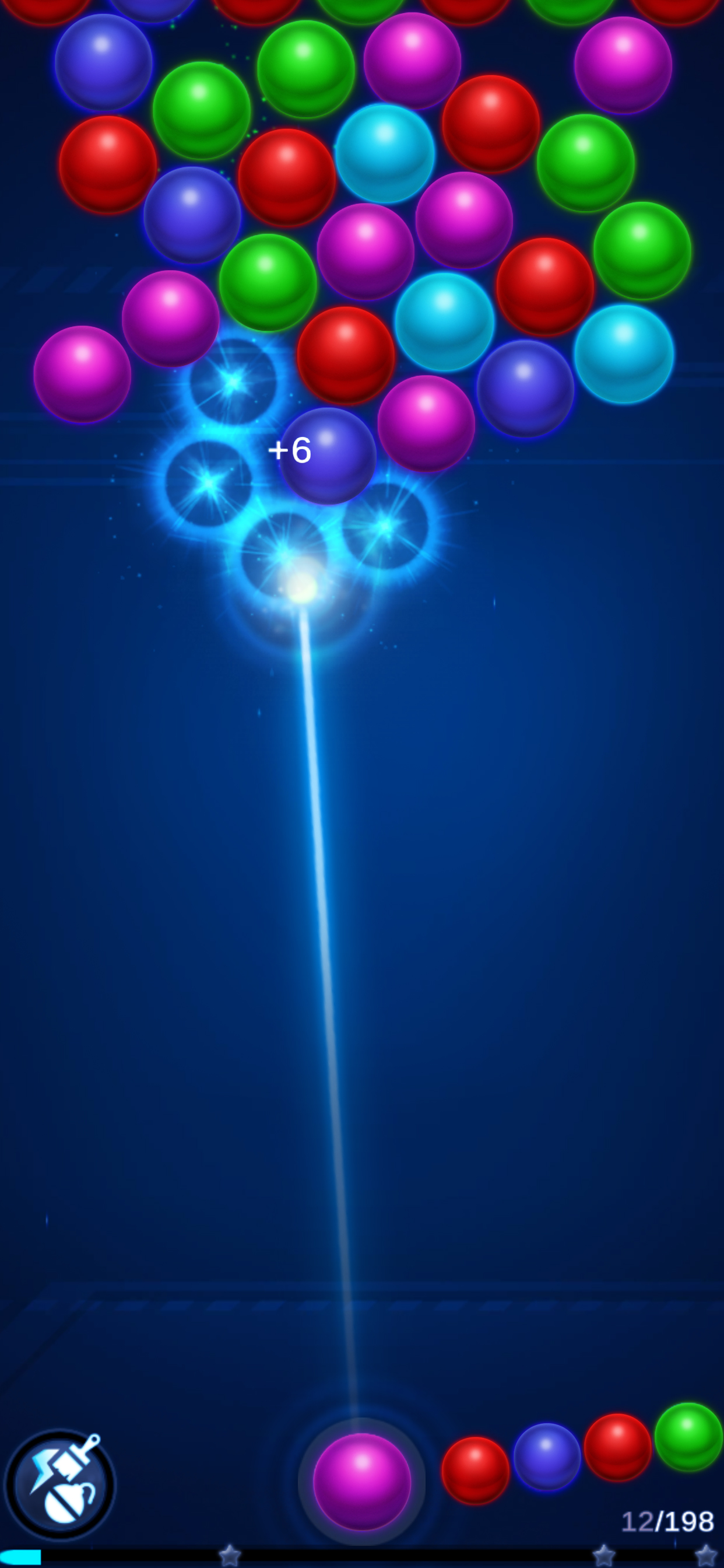 Bubble Shooter magnetic ball