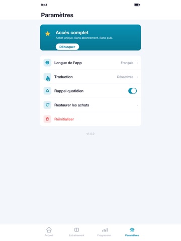 QCM Éducateur Spécialisé DEES iPad screenshot