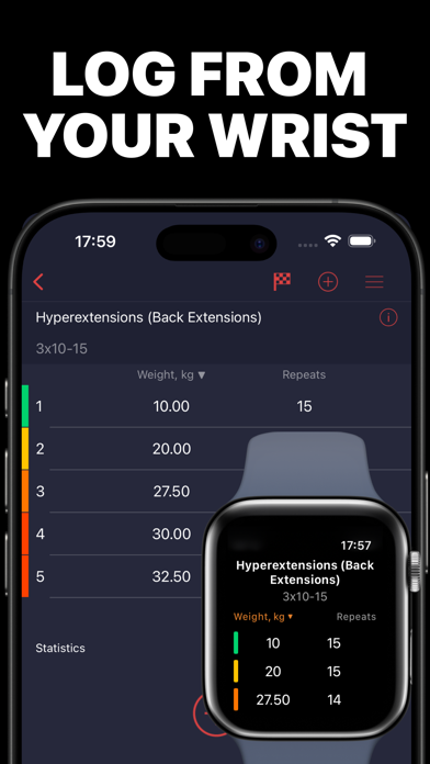 GymUp: Gym Workout Tracker Log Screenshot 3 of 7