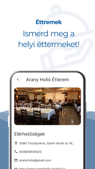 CityApp Tiszaújváros Screenshot