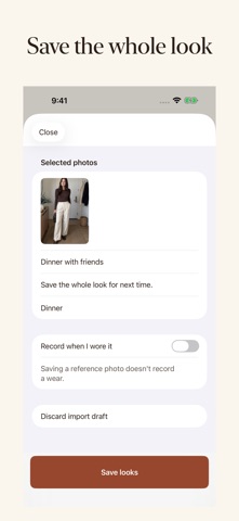 Outfit Recall: Photo Journal screenshot 2