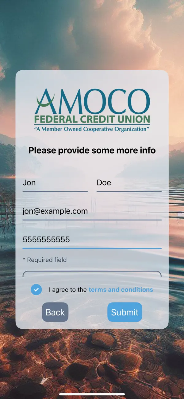 Screenshot #3 pour AMOCO FCU Video Banking