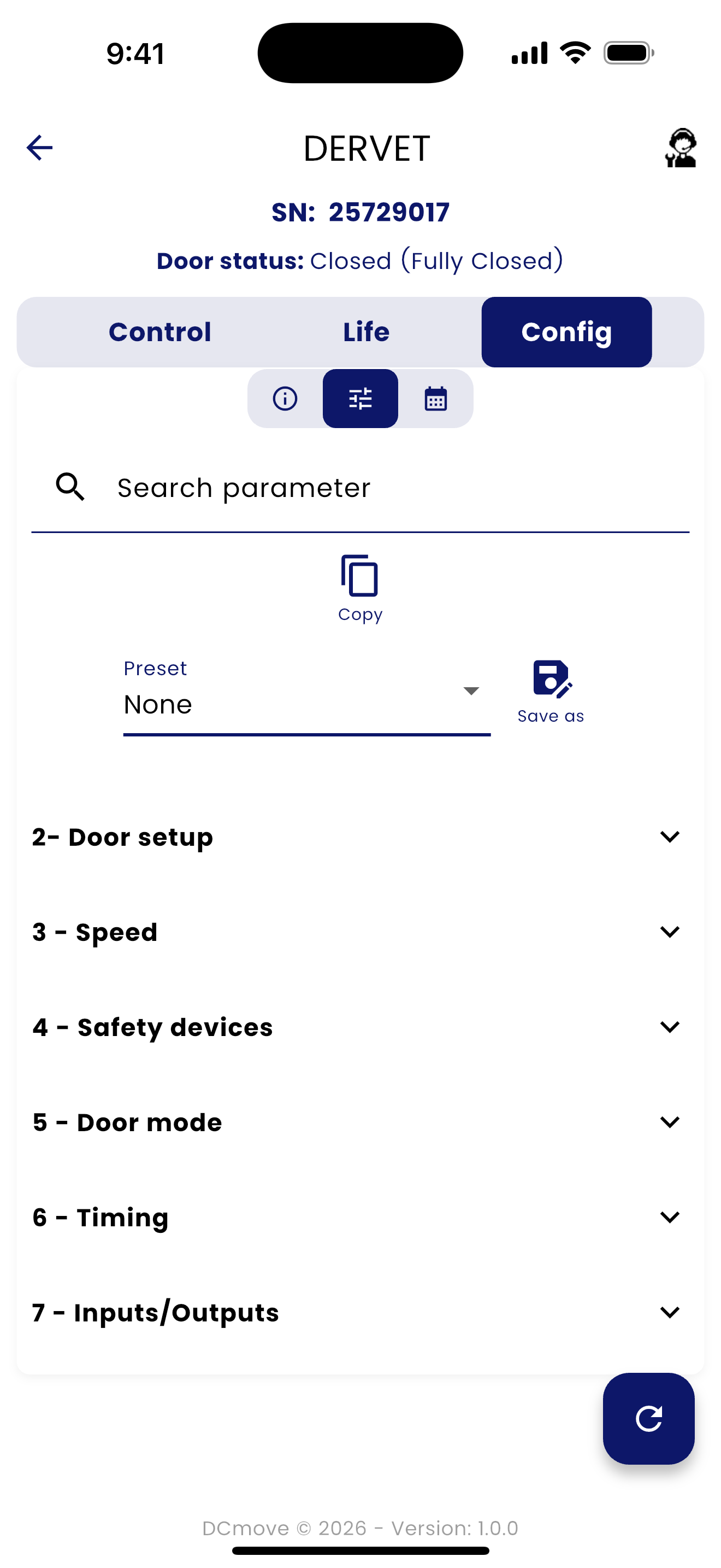 DCmove screenshot 2