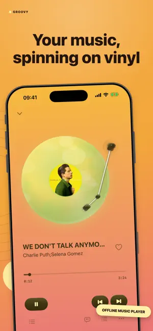 Groovy – Local Music Player screenshot 1
